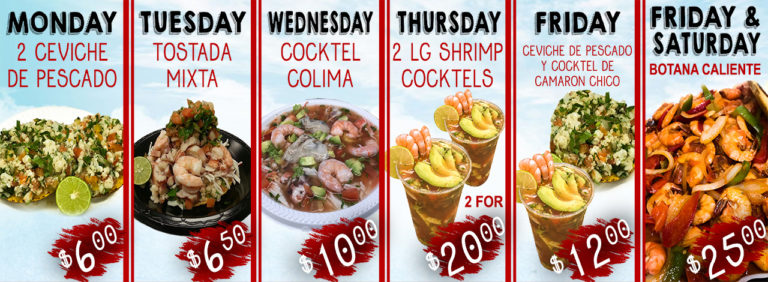 Fresno Mariscos Specials - Mariscos Colima : Mariscos Colima